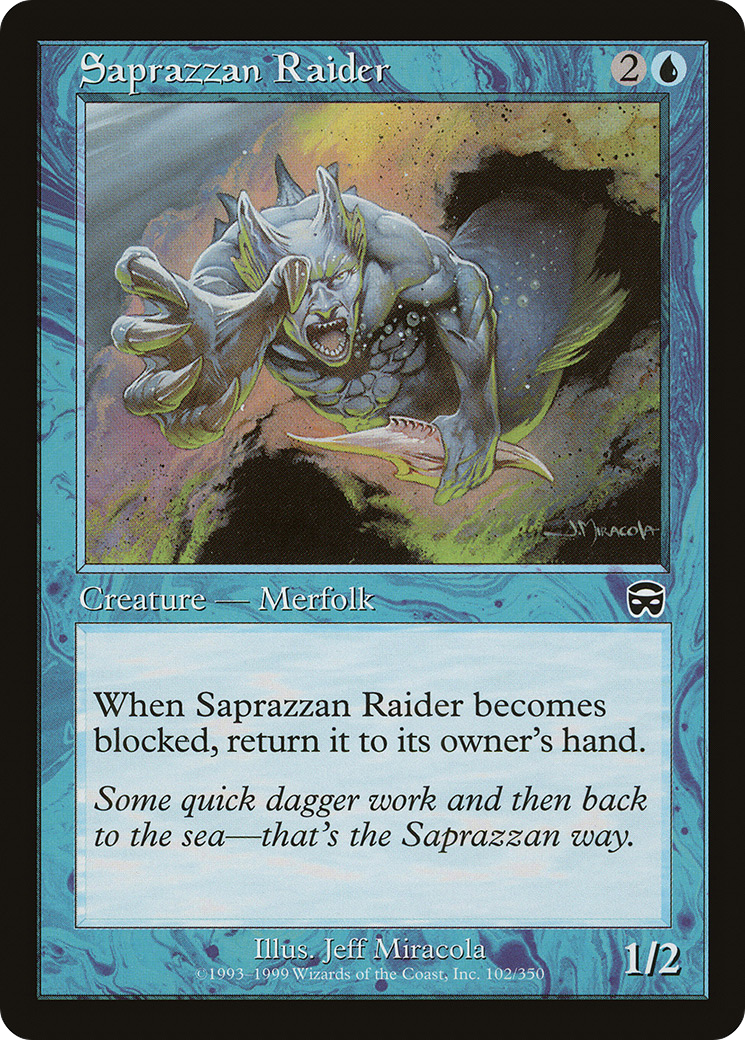 Saprazzan Raider - Foil