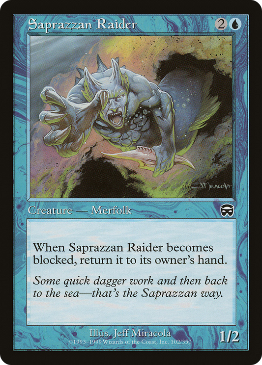 Saprazzan Raider - Foil