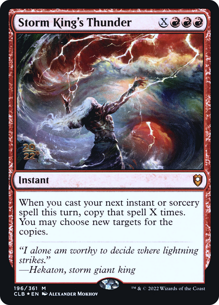 Storm King's Thunder (196) (Prerelease) - Foil