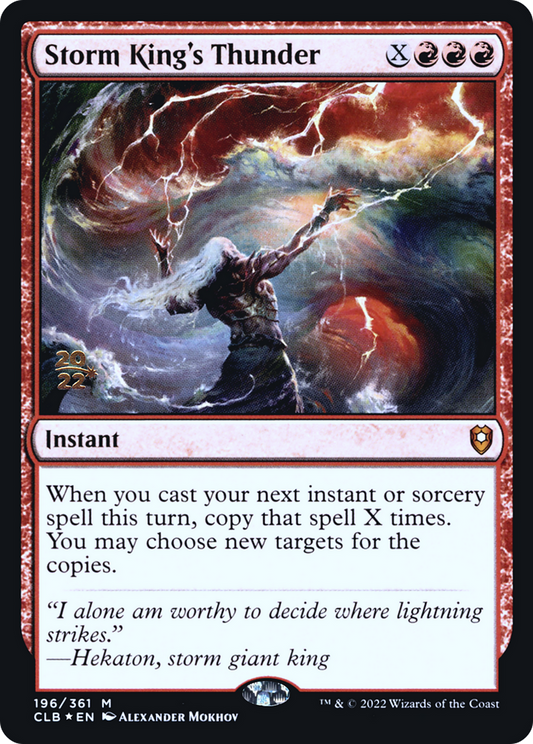 Storm King's Thunder (196) (Prerelease) - Foil