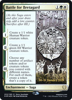 Battle for Bretagard (203) (Prerelease) - Foil