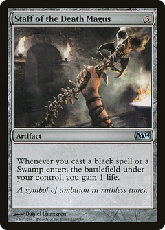 Staff of the Death Magus - Foil