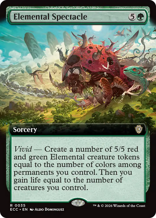 Elemental Spectacle (0035) (Extended Art) (ECC)