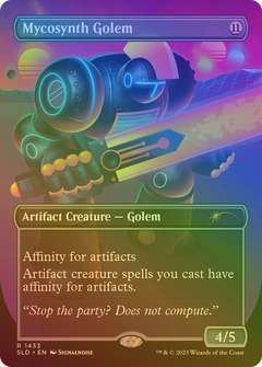 Mycosynth Golem (1433) (Borderless) - Rainbow Foil