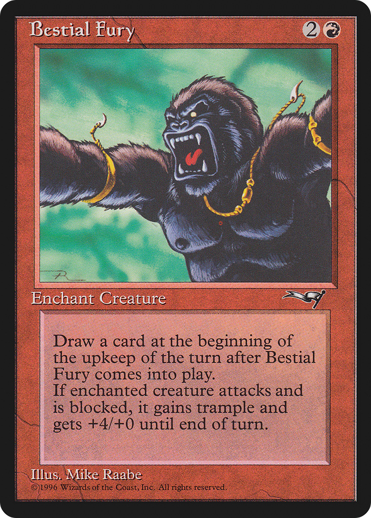 Bestial Fury (Facing Left)