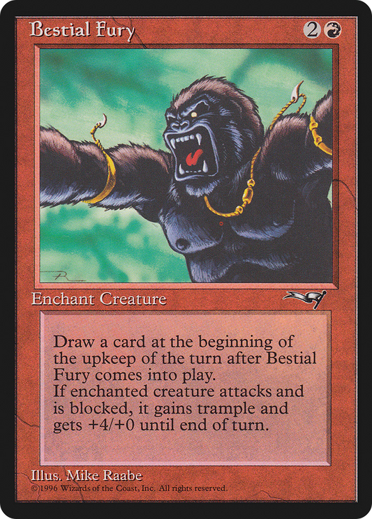 Bestial Fury (Facing Left)