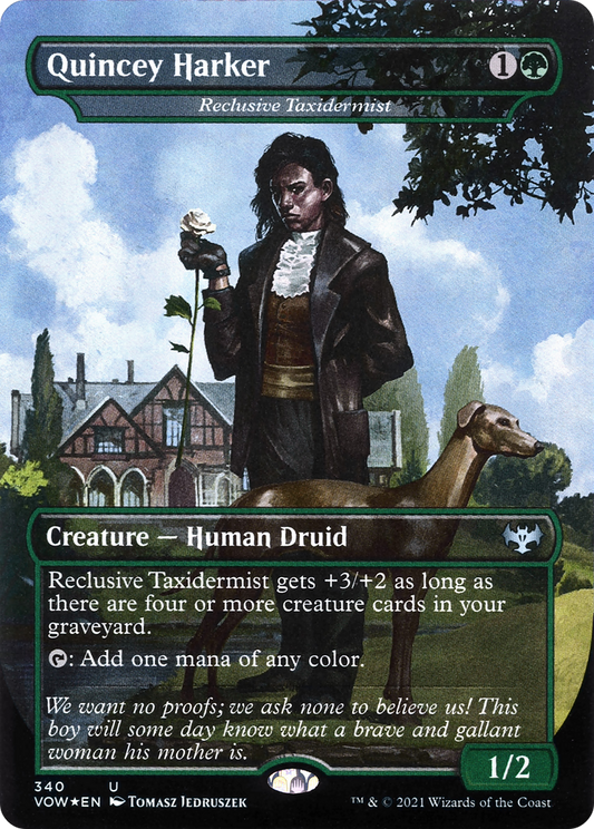 Quincey Harker [Reclusive Taxidermist] (340)