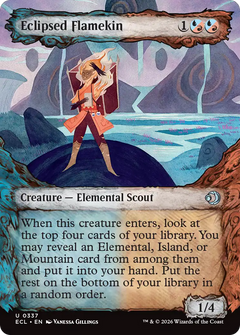 Eclipsed Flamekin (0337) (Fable Frame) (ECL) - Foil