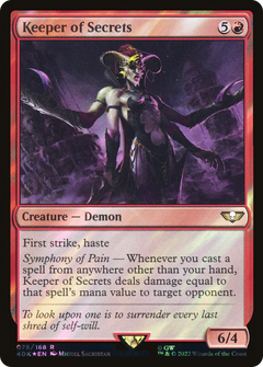 Keeper of Secrets - Surge Foil