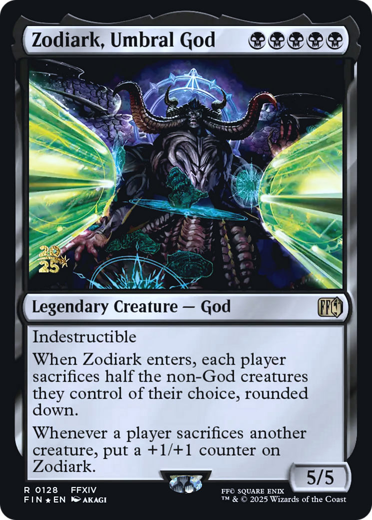 Zodiark, Umbral God (0128) (Prerelease) - Foil
