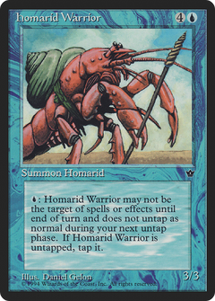 Homarid Warrior (Illus. Daniel Gelon)