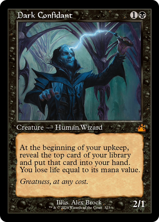 Dark Confidant (0323) (Retro Frame)