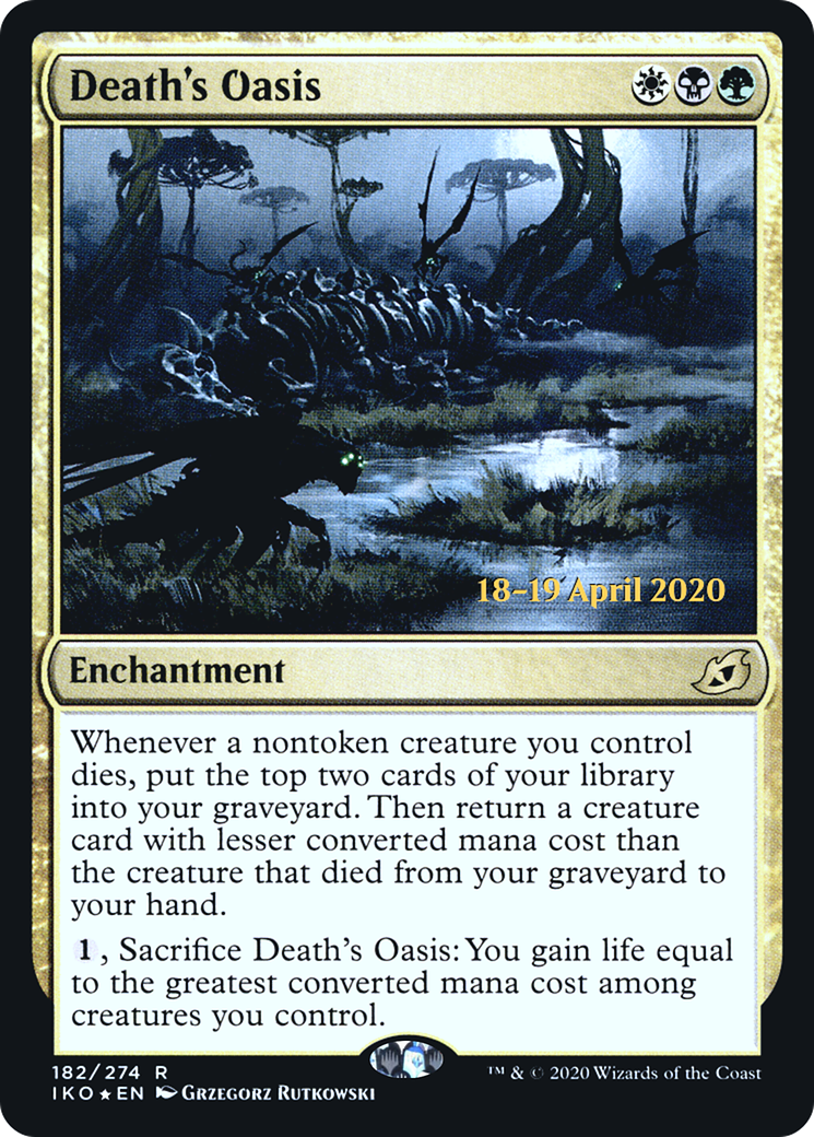 Death's Oasis (182) (Prerelease) - Foil