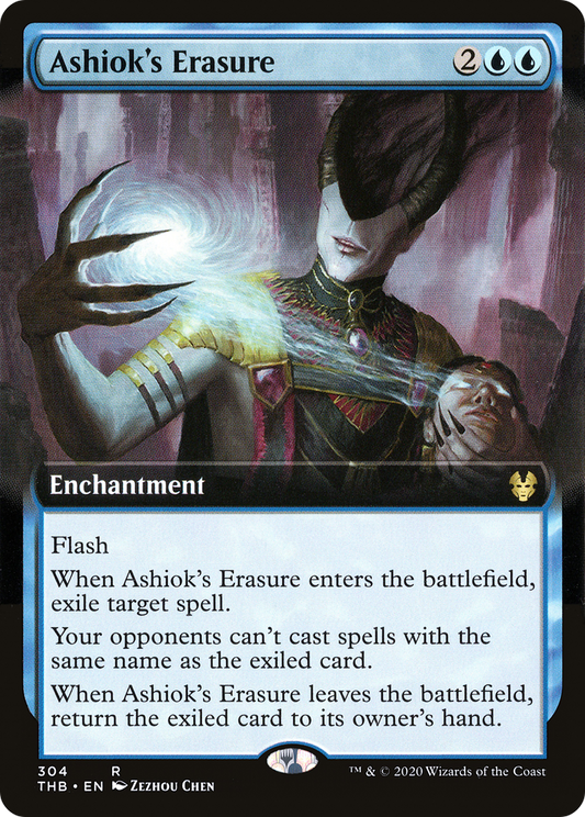 Ashiok's Erasure (304) (Extended Art)