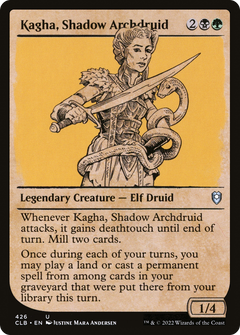 Kagha, Shadow Archdruid (426) (Showcase) - Foil