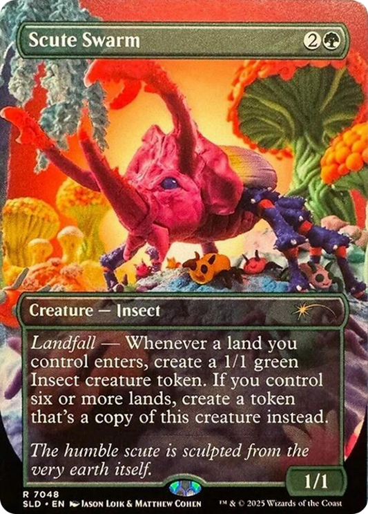 Scute Swarm (7048) (Borderless) - Foil sld