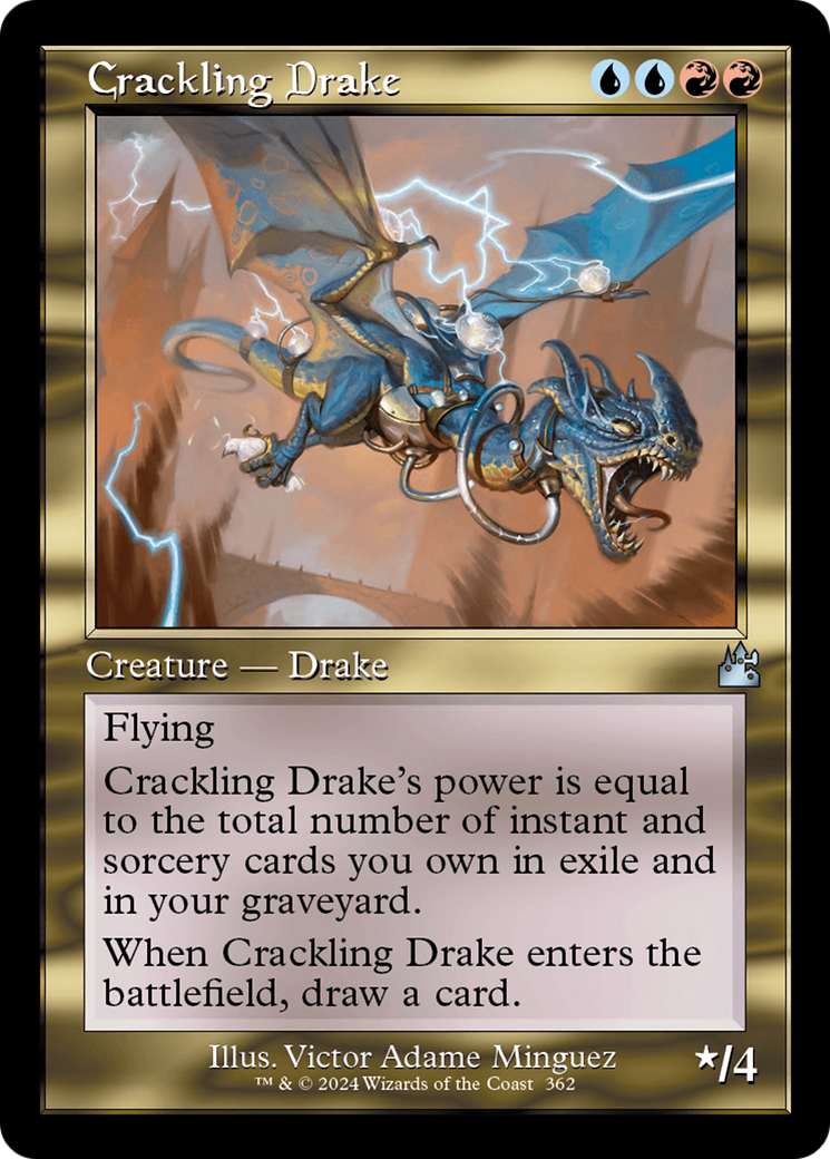 Crackling Drake (0362) (Retro Frame) - Foil