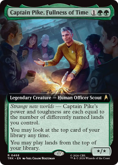Captain Pike, Fullness of Time (0468) (Extended Art) (TRK)