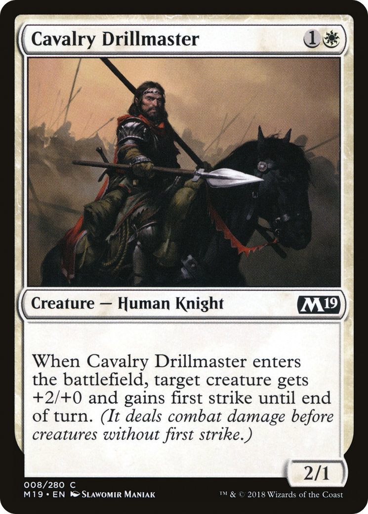 Cavalry Drillmaster - Foil