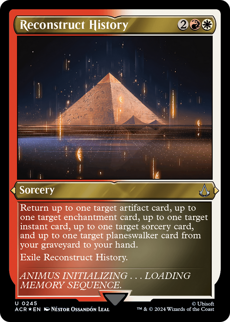 Reconstruct History (0245) - Foil Etched