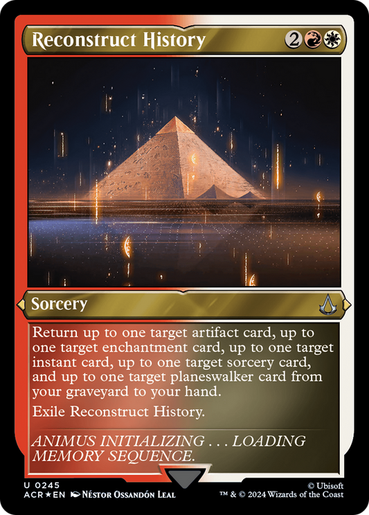 Reconstruct History (0245) - Foil Etched