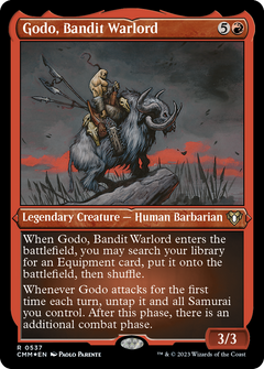 Godo, Bandit Warlord (0537) - Foil Etched