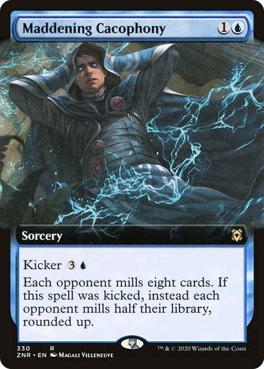 Maddening Cacophony (330) (Extended Art) - Foil
