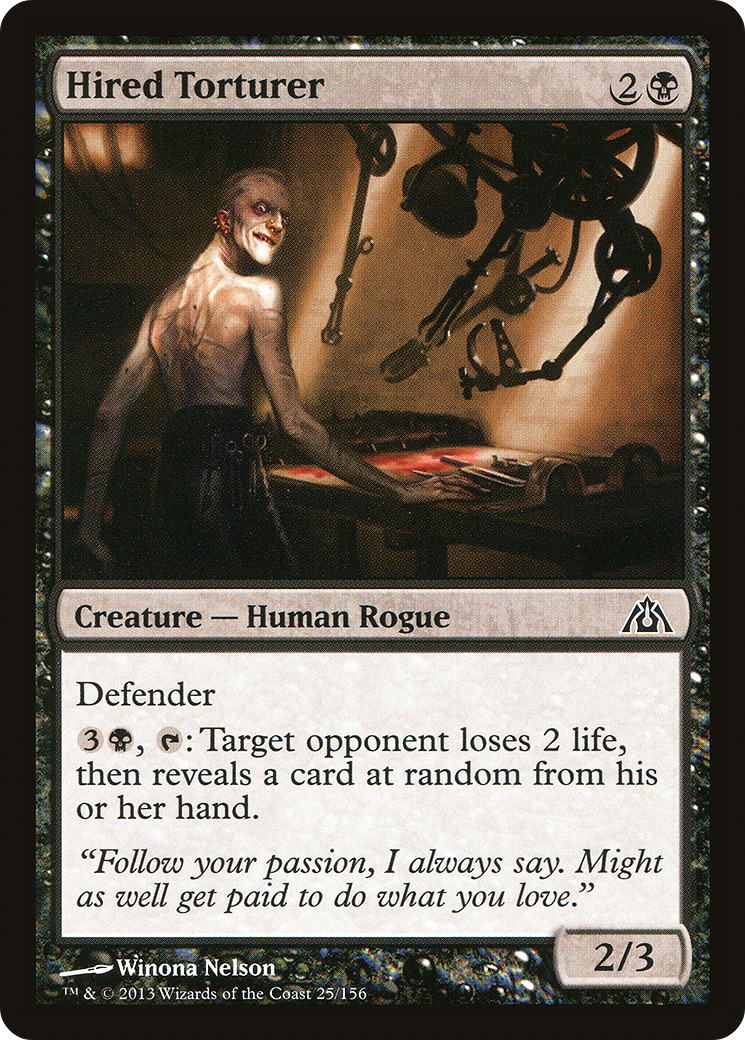 Hired Torturer - Foil