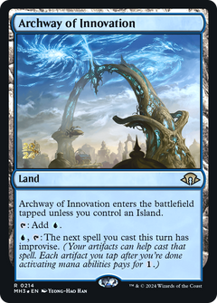 Archway of Innovation (0214) (Prerelease) - Foil