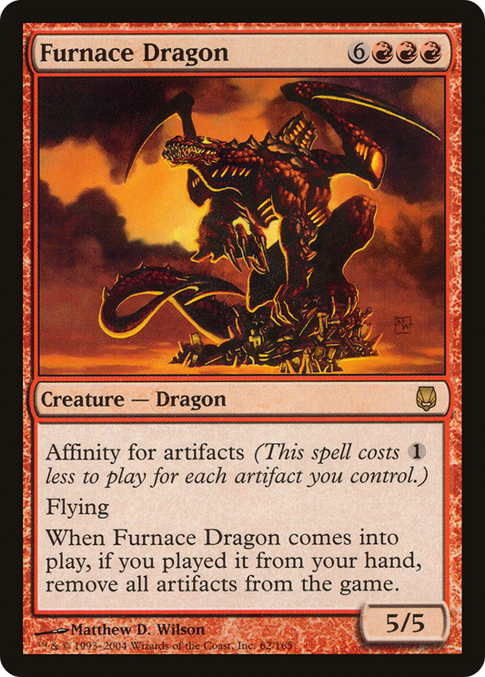 Furnace Dragon - Foil