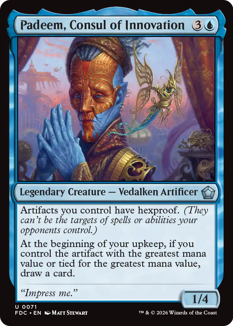 Padeem, Consul of Innovation (FDC)