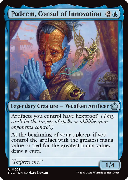 Padeem, Consul of Innovation (FDC)