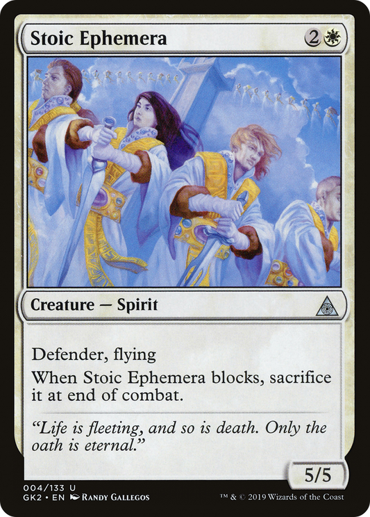 Stoic Ephemera (GK)