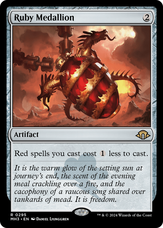 Ruby Medallion - Foil