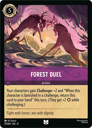 Forest Duel (0077) - Cold Foil