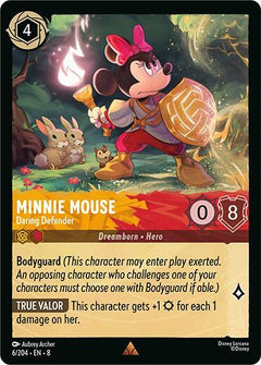Minnie Mouse, Daring Defender (0006) - Cold Foil