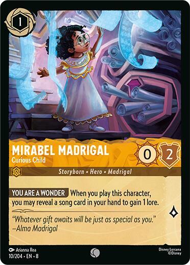 Mirabel Madrigal, Curious Child (0010) - Cold Foil