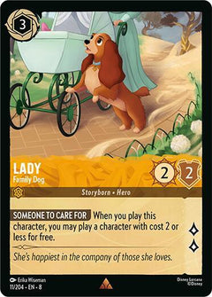 Lady, Family Dog (0011) - Cold Foil