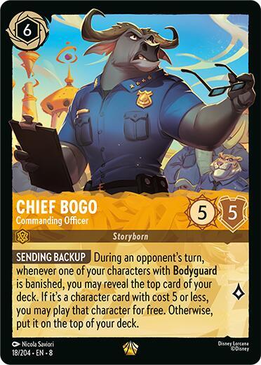 Chief Bogo, Commanding Officer (0018)