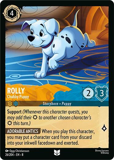 Rolly, Chubby Puppy (0026) - Cold Foil
