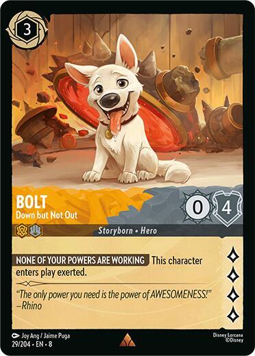 Bolt, Down but Not Out (0029) - Cold Foil