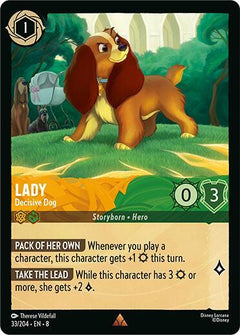 Lady, Decisive Dog (0033) - Cold Foil