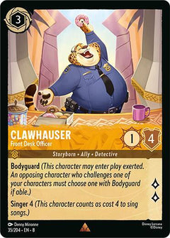 Clawhauser, Front Desk Officer (0035) - Cold Foil