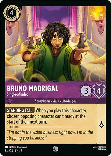 Bruno Madrigal, Single-Minded (0051) - Cold Foil