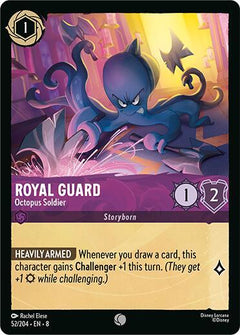 Royal Guard, Octopus Soldier (0052) - Cold Foil
