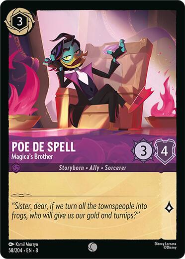 Poe De Spell, Magica's Brother (0058)