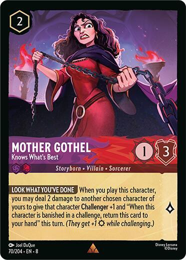 Mother Gothel, Knows What's Best (0070) - Cold Foil