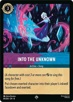 Into the Unknown (0081) - Cold Foil