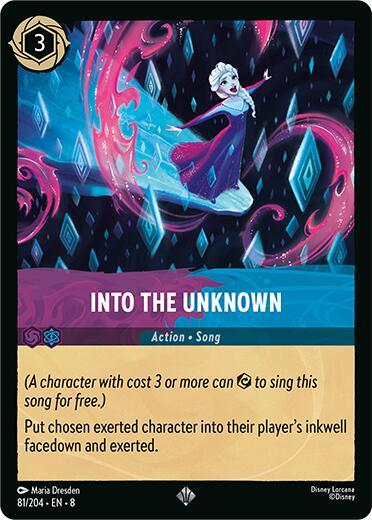 Into the Unknown (0081) - Cold Foil