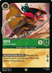 Raya, Infiltration Expert (0100) - Cold Foil